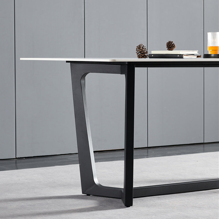 Ensemble de table rectangle de style contemporain 1/2/5/6/7 pièces de restauration Pièces pour usage domestique