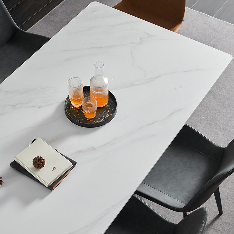 Ensemble de table rectangle de style contemporain 1/2/5/6/7 pièces de restauration Pièces pour usage domestique