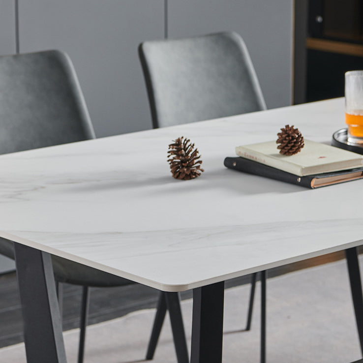 Ensemble de table rectangle de style contemporain 1/2/5/6/7 pièces de restauration Pièces pour usage domestique