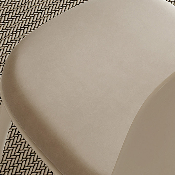 モダンなダイニングセット1/3/5 PCS布張りの椅子付きの焼結石ダイニングテーブル