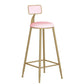 Glam 1/3 Pieces Bar Table Set Rectangle Stone Counter Table with Stools for Milk Tea Shop Clearhalo 'Bar Furniture' 'furn' 'furn_home_bar_bar_sets' 'Furniture' 'Home Bars & Bar Sets' 'home_bar_bar_sets' 'Kitchen & Dining Furniture' 6464602