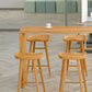 1/5/9 Pieces Table and Stool Set Modern Solid Wood Pub Table Set Clearhalo 'Bar Furniture' 'furn' 'furn_home_bar_bar_sets' 'Furniture' 'Home Bars & Bar Sets' 'home_bar_bar_sets' 'Kitchen & Dining Furniture' 6464620