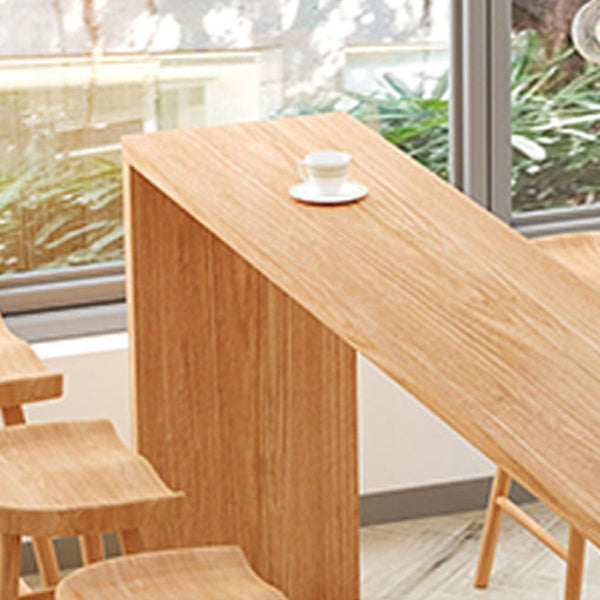 1/5/9 Pieces Table and Stool Set Modern Solid Wood Pub Table Set Clearhalo 'Bar Furniture' 'furn' 'furn_home_bar_bar_sets' 'Furniture' 'Home Bars & Bar Sets' 'home_bar_bar_sets' 'Kitchen & Dining Furniture' 6464621