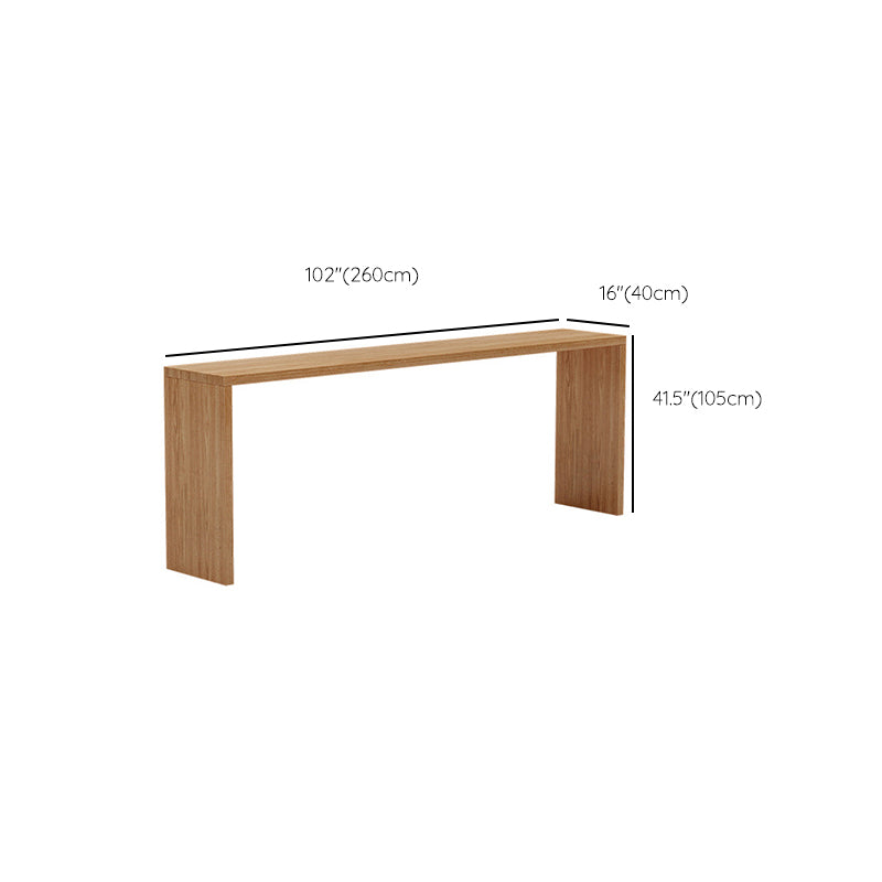 1/5/9 Pieces Table and Stool Set Modern Solid Wood Pub Table Set Clearhalo 'Bar Furniture' 'furn' 'furn_home_bar_bar_sets' 'Furniture' 'Home Bars & Bar Sets' 'home_bar_bar_sets' 'Kitchen & Dining Furniture' 6464632