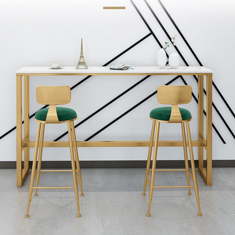 Contemporary Table and Stool Set 1/2/3/5 Pieces Pub Dining Set 3 Pieces: Table, 2 Stools Clearhalo 'Bar Furniture' 'furn' 'furn_home_bar_bar_sets' 'Furniture' 'Home Bars & Bar Sets' 'home_bar_bar_sets' 'Kitchen & Dining Furniture' 6464654
