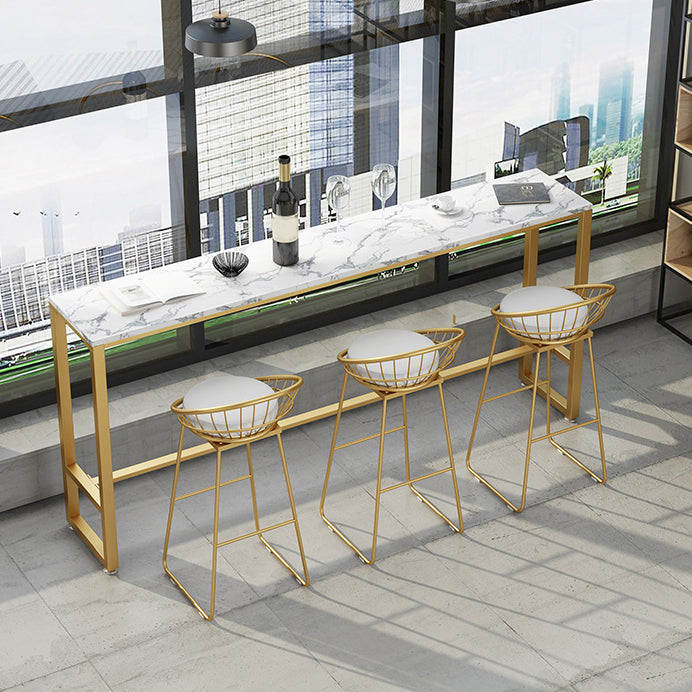 Contemporary Table and Stool Set 1/2/3/5 Pieces Pub Dining Set Clearhalo 'Bar Furniture' 'furn' 'furn_home_bar_bar_sets' 'Furniture' 'Home Bars & Bar Sets' 'home_bar_bar_sets' 'Kitchen & Dining Furniture' 6464657