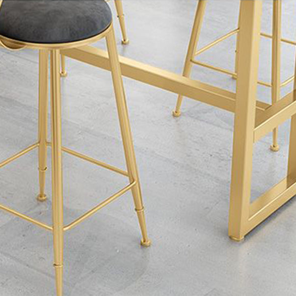 Contemporary Table and Stool Set 1/2/3/5 Pieces Pub Dining Set Clearhalo 'Bar Furniture' 'furn' 'furn_home_bar_bar_sets' 'Furniture' 'Home Bars & Bar Sets' 'home_bar_bar_sets' 'Kitchen & Dining Furniture' 6464661