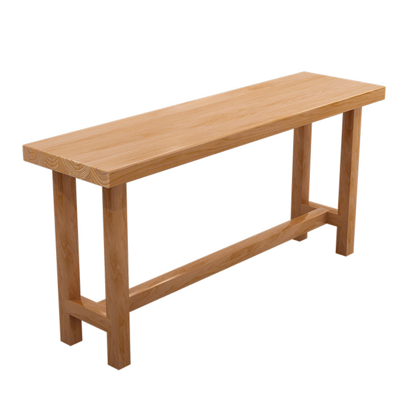 Ensemble de Table de Bar marron moderne, 1/6/11 pièces, ensemble de Bar en bois massif pour l'intérieur