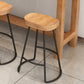 Ensemble de Table de Bar marron moderne, 1/6/11 pièces, ensemble de Bar en bois massif pour l'intérieur