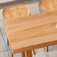 Ensemble de Table de Bar marron moderne, 1/6/11 pièces, ensemble de Bar en bois massif pour l'intérieur