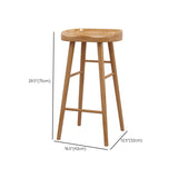 Set di tavoli da bar marrone moderno 1/6/11 pezzi in legno massiccio set per interno