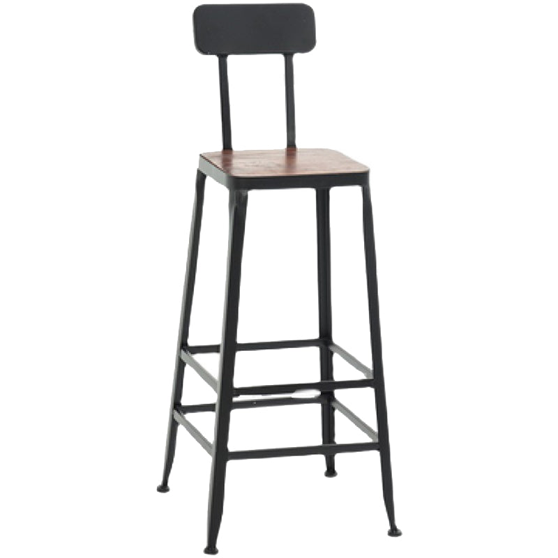 Industrial Rectangle Bar Table Set 1/9 Pieces Solid Wood Bistro Set for Indoor
