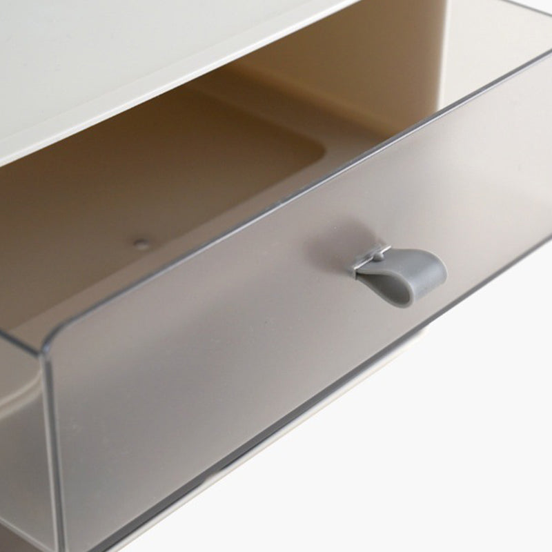 Mobile moderno mobile in acrilico cabinet con cassetti per ufficio