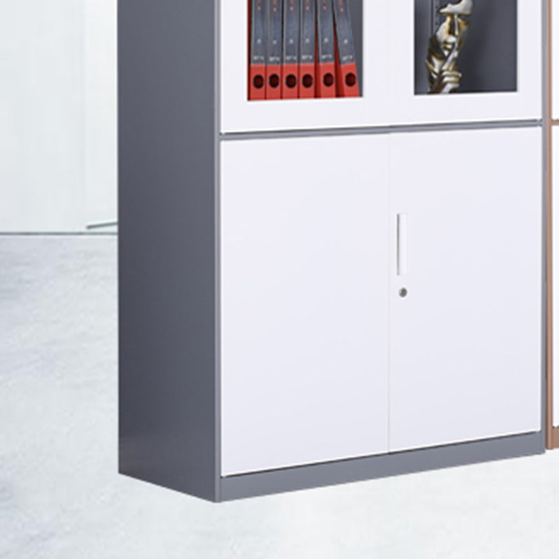 Classical Vertical File Cabinet Metal Filing Cabinet with Storage Shelves Clearhalo 'Filing Cabinets' 'filling_cabinets' 'furn' 'furn_filling_cabinets' 'Furniture' 'Office Furniture' 6466821