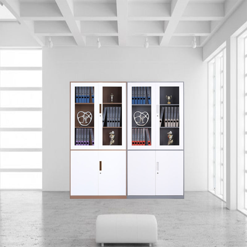 Classical Vertical File Cabinet Metal Filing Cabinet with Storage Shelves Clearhalo 'Filing Cabinets' 'filling_cabinets' 'furn' 'furn_filling_cabinets' 'Furniture' 'Office Furniture' 6466828