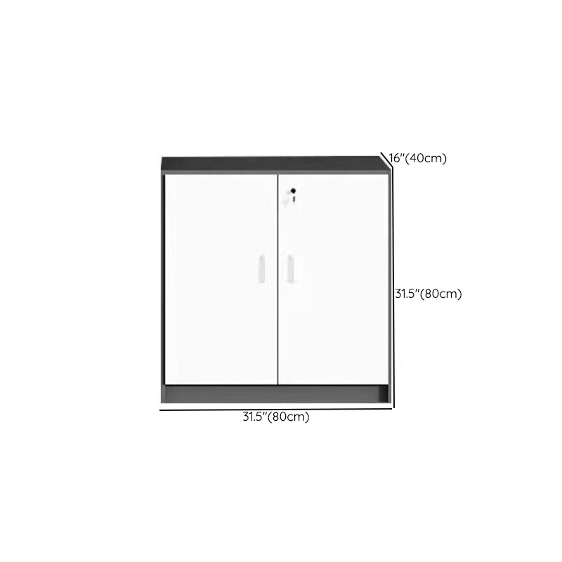 Armadio di archiviazione in legno di blocco verticale in stile industriale