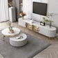 Contemporary Enclosed Storage TV Console Stone TV Stand Console with Legs Clearhalo 'furn' 'furn_tv_stands_entertainment_centers' 'Furniture' 'Living Room Furniture' 'TV Stands & Entertainment Centers' 'TV Stands & Media Storage Furniture' 'tv_stands_entertainment_centers' 6468491