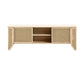 Solid Wood TV Media Console Scandinavian TV Stand for Living Room Wood Clearhalo 'furn' 'furn_tv_stands_entertainment_centers' 'Furniture' 'Living Room Furniture' 'TV Stands & Entertainment Centers' 'TV Stands & Media Storage Furniture' 'tv_stands_entertainment_centers' 6468550