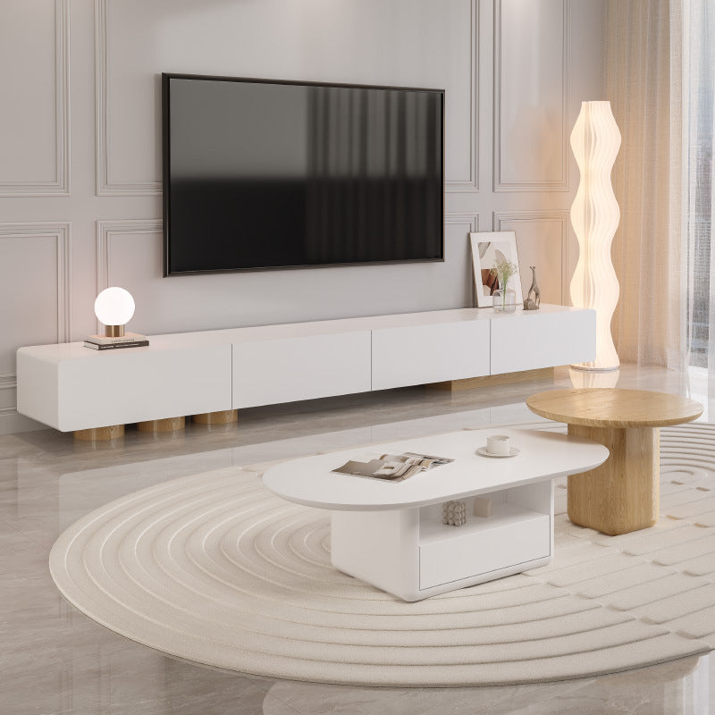 Contemporary Media Console Wooden TV Stand Console for Living Room Clearhalo 'furn' 'furn_tv_stands_entertainment_centers' 'Furniture' 'Living Room Furniture' 'TV Stands & Entertainment Centers' 'TV Stands & Media Storage Furniture' 'tv_stands_entertainment_centers' 6468579