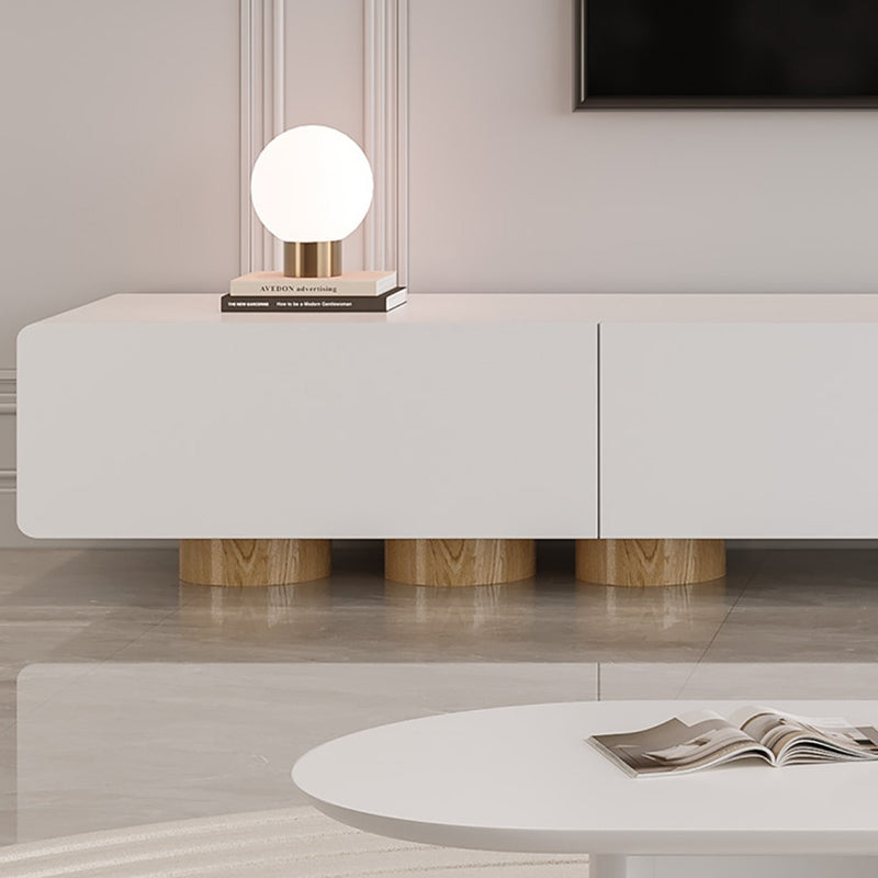 Contemporary Media Console Wooden TV Stand Console for Living Room Clearhalo 'furn' 'furn_tv_stands_entertainment_centers' 'Furniture' 'Living Room Furniture' 'TV Stands & Entertainment Centers' 'TV Stands & Media Storage Furniture' 'tv_stands_entertainment_centers' 6468586
