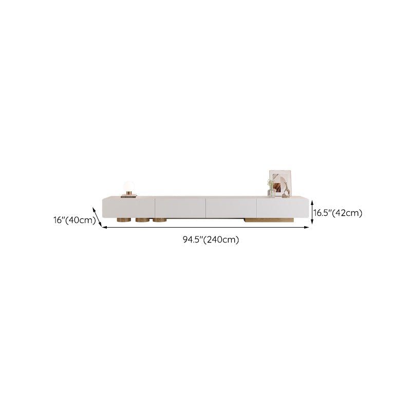 Contemporary Media Console Wooden TV Stand Console for Living Room Clearhalo 'furn' 'furn_tv_stands_entertainment_centers' 'Furniture' 'Living Room Furniture' 'TV Stands & Entertainment Centers' 'TV Stands & Media Storage Furniture' 'tv_stands_entertainment_centers' 6468590