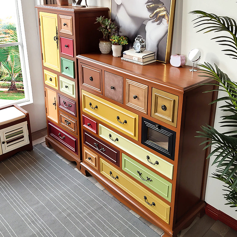 Coastal Dresser Solid Wood Storage Chest Dresser with 8/10/12 Drawers