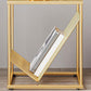 1 Shelf Metal Nightstand Industrial Open Storage Night Table ,17.7" Tall Clearhalo 'Bedroom Furniture' 'furn' 'furn_night_stand' 'Furniture' 'night_stand' 'Nightstands' 6469869