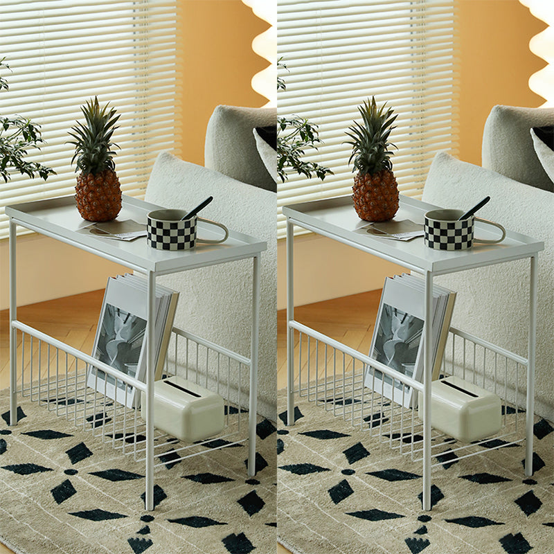 Gabinete de cama de almacenamiento abierto Mesa nocturna contemporánea para dormitorio