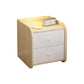 Engineered Wood Bed Nightstand Modern Accent Table Nightstand for Bedroom Wood 1 Piece 2 Clearhalo 'Bedroom Furniture' 'furn' 'furn_night_stand' 'Furniture' 'night_stand' 'Nightstands' 6470058