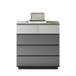 15.6-inch Width Stone Dresser Classic Glam Storage Chest Dresser with 4/5 Drawers https: res.litfad.com site img item 2022 10 20 6470342 1200x1200.jpg Clearhalo 'Bedroom Furniture' 'Dressers & Chests' 'dressers_chests' 'furn' 'furn_dressers_chests' 'Furniture' 6470342