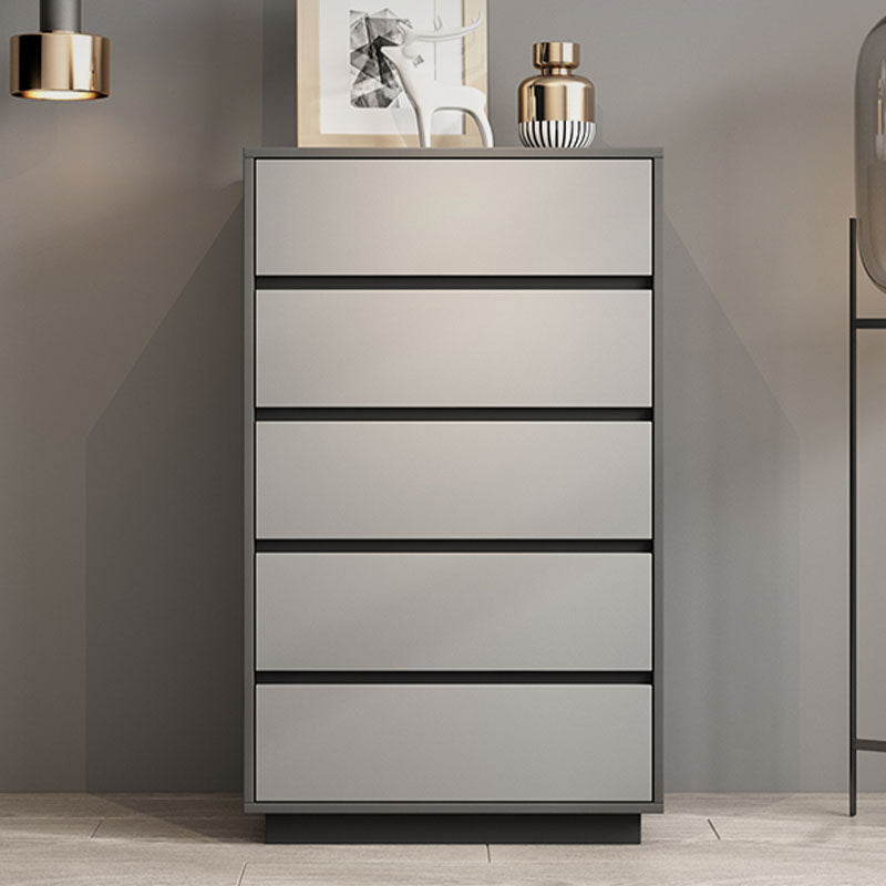 15.6-inch Width Stone Dresser Classic Glam Storage Chest Dresser with 4/5 Drawers Clearhalo 'Bedroom Furniture' 'Dressers & Chests' 'dressers_chests' 'furn' 'furn_dressers_chests' 'Furniture' 6470343