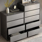 15.6-inch Width Stone Dresser Classic Glam Storage Chest Dresser with 4/5 Drawers Clearhalo 'Bedroom Furniture' 'Dressers & Chests' 'dressers_chests' 'furn' 'furn_dressers_chests' 'Furniture' 6470347