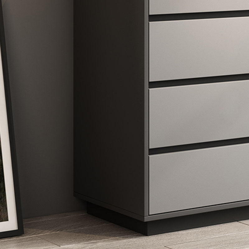 15.6-inch Width Stone Dresser Classic Glam Storage Chest Dresser with 4/5 Drawers Clearhalo 'Bedroom Furniture' 'Dressers & Chests' 'dressers_chests' 'furn' 'furn_dressers_chests' 'Furniture' 6470348