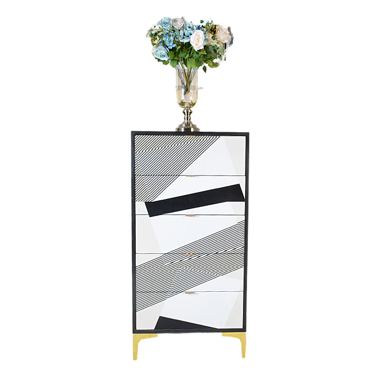 15.6-inch W Solid Wood Storage Chest Classic Glam Dresser with 3/5/6 Drawers 5 Clearhalo 'Bedroom Furniture' 'Dressers & Chests' 'dressers_chests' 'furn' 'furn_dressers_chests' 'Furniture' 6470368