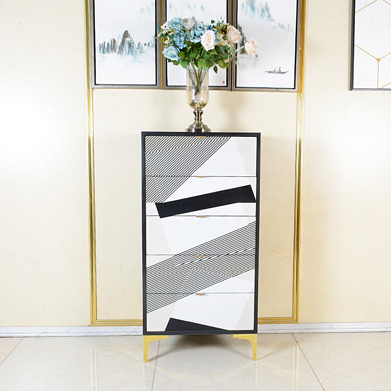 15.6-inch W Solid Wood Storage Chest Classic Glam Dresser with 3/5/6 Drawers Clearhalo 'Bedroom Furniture' 'Dressers & Chests' 'dressers_chests' 'furn' 'furn_dressers_chests' 'Furniture' 6470371