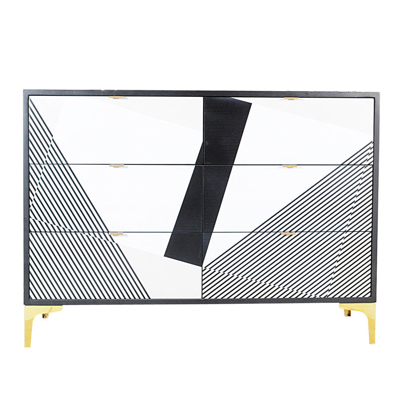 15.6-inch W Solid Wood Storage Chest Classic Glam Dresser with 3/5/6 Drawers Clearhalo 'Bedroom Furniture' 'Dressers & Chests' 'dressers_chests' 'furn' 'furn_dressers_chests' 'Furniture' 6470373