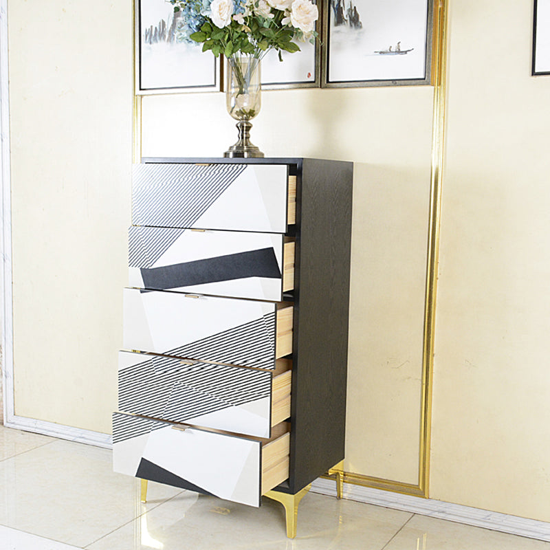 15.6-inch W Solid Wood Storage Chest Classic Glam Dresser with 3/5/6 Drawers Clearhalo 'Bedroom Furniture' 'Dressers & Chests' 'dressers_chests' 'furn' 'furn_dressers_chests' 'Furniture' 6470378