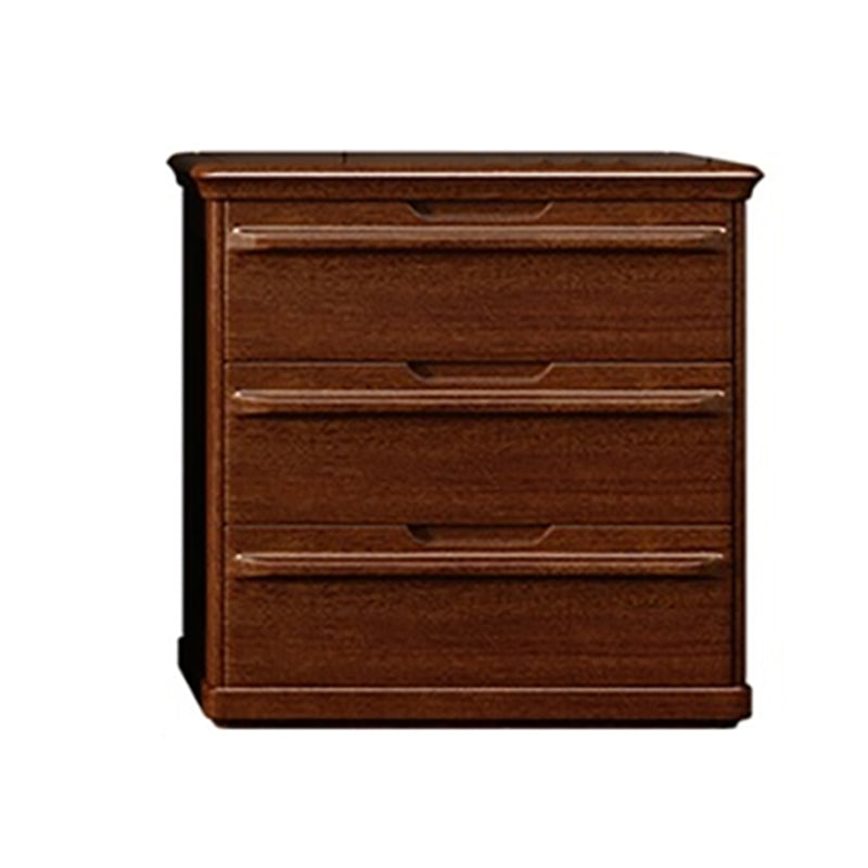 Contemporary Walnut Wood Storage Chest Vertical Chest in Brown with Drawers 3 Clearhalo 'Bedroom Furniture' 'Dressers & Chests' 'dressers_chests' 'furn' 'furn_dressers_chests' 'Furniture' 6470402