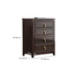 Glam Solid Wood Storage Chest Home Chest in Brown with Drawers Clearhalo 'Bedroom Furniture' 'Dressers & Chests' 'dressers_chests' 'furn' 'furn_dressers_chests' 'Furniture' 6470429