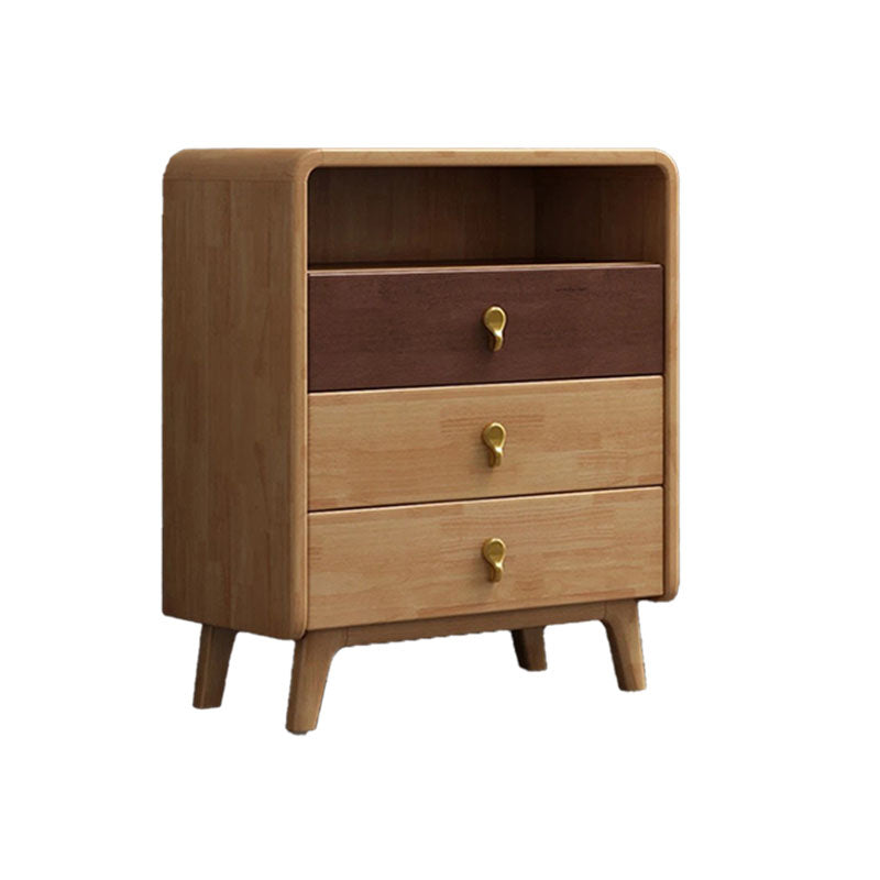 Glam Solid Wood Storage Chest Home Vertical Chest with Drawers 3 Clearhalo 'Bedroom Furniture' 'Dressers & Chests' 'dressers_chests' 'furn' 'furn_dressers_chests' 'Furniture' 6470432