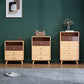 Glam Solid Wood Storage Chest Home Vertical Chest with Drawers Clearhalo 'Bedroom Furniture' 'Dressers & Chests' 'dressers_chests' 'furn' 'furn_dressers_chests' 'Furniture' 6470434