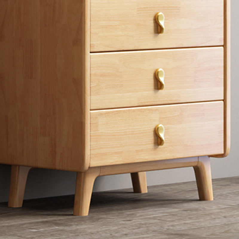 Glam Solid Wood Storage Chest Home Vertical Chest with Drawers Clearhalo 'Bedroom Furniture' 'Dressers & Chests' 'dressers_chests' 'furn' 'furn_dressers_chests' 'Furniture' 6470440