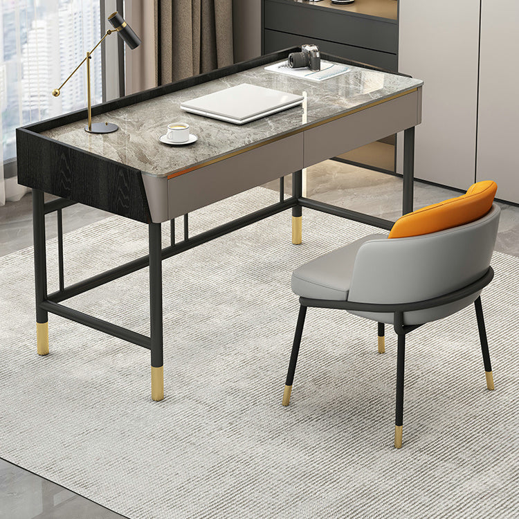 29.53 "h scrivania rettangolare contemporanea banchi di computer antichi