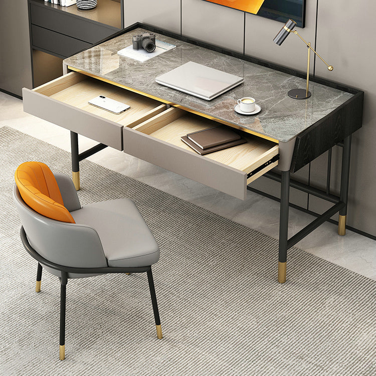 29.53 "h scrivania rettangolare contemporanea banchi di computer antichi