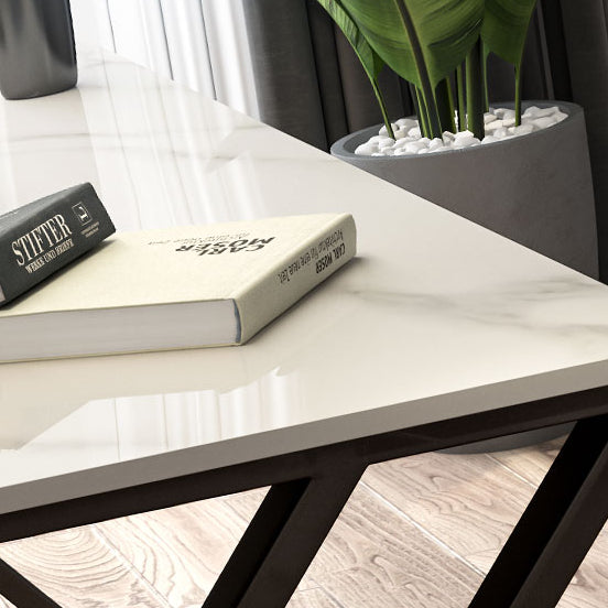 Bureau de bureau industriel Antique Finish Gaming Bureau avec des jambes en métal