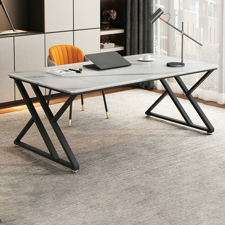 29.53 "H escritorio de oficina contemporáneo Acabado antiguo escritorio de computadora