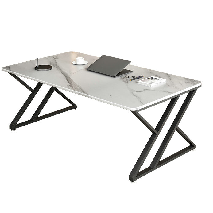 29.53 "H escritorio de oficina contemporáneo Acabado antiguo escritorio de computadora