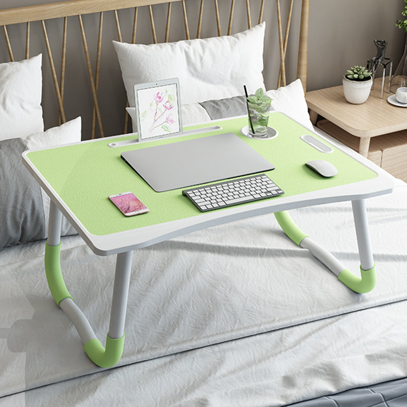 Contemporary Engineered Wood Writing Desk Bedroom Office Desk with Legs Green No Drawer Clearhalo 'furn' 'furn_office_desk' 'Furniture' 'Office Desks' 'Office Furniture' 'office_desk' 6471455