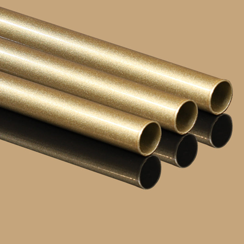 Glam Solid Wood Office Desk Sled Base 29.53 "Tall Writing Desk