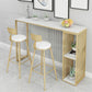 Contemporary Backrest Bar Stools Metal Barstool with Footrest Clearhalo 'Bar Furniture' 'Bar Stools' 'bar_stools' 'furn' 'furn_bar_stools' 'Furniture' 'Kitchen & Dining Furniture' 6471772
